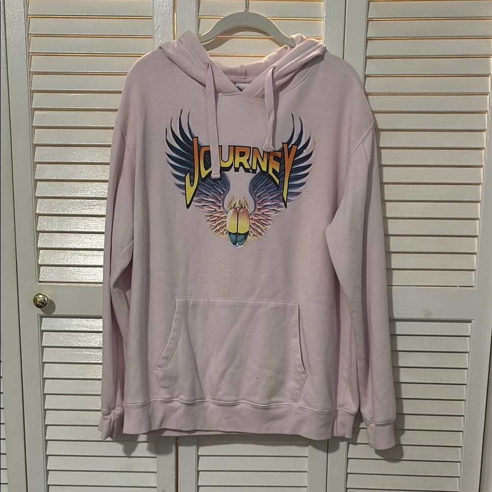 Pink Journey Graphic Hoodie